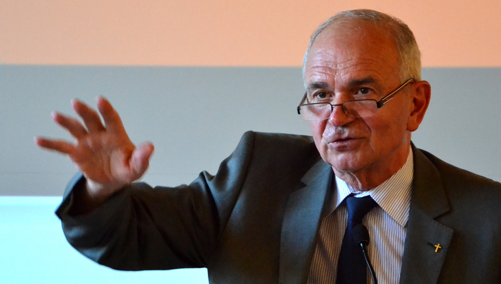 Der Wiener Ostkunden-Professor bei seiner Emeritierungsfeier am 19. Juni 2018