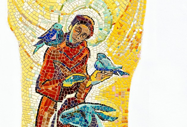 Darstellung von Franz v. Assisi im SOS Kinderdorf