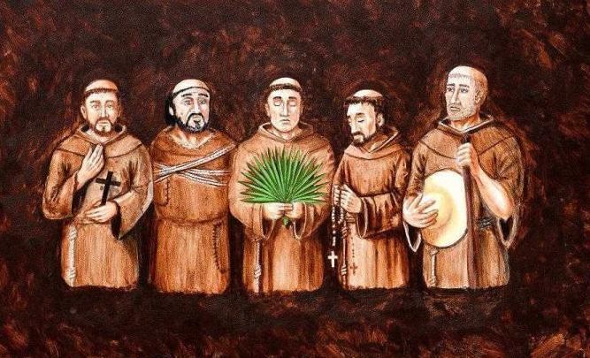 Fray Pedro de Corpa und Gefährten