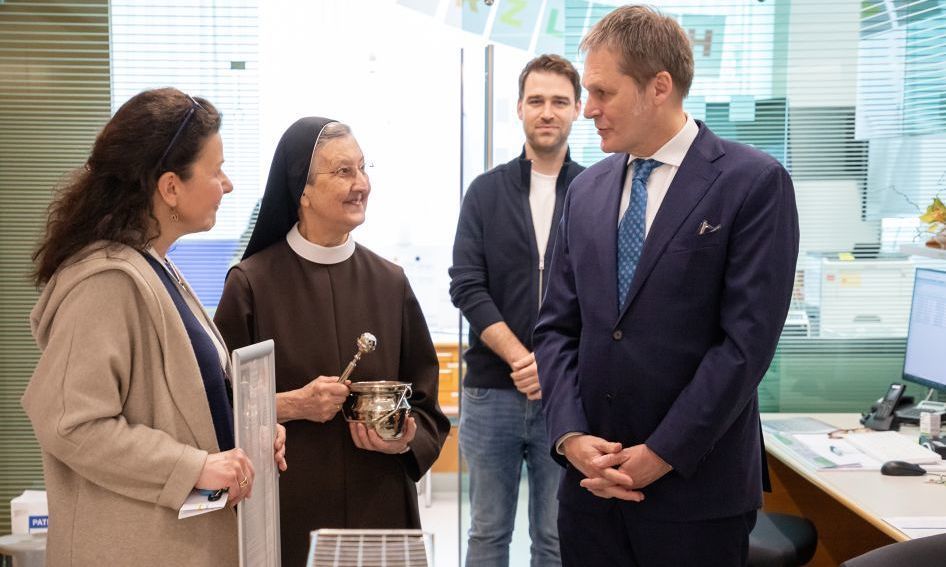 Segnungsfeier der modernisierten Räumlichkeiten der Pneumologie beim Ordensklinikum Linz Elisabethinen