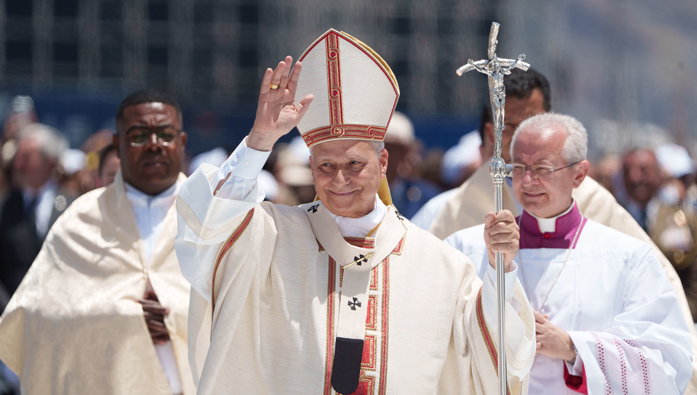 Papst Leo XIV. bei Gottesdienst am Hafen von Santa Cruz de Teneriffa