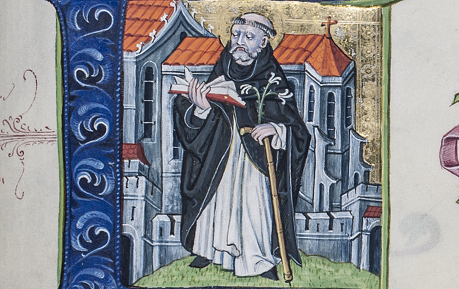 Initiale aus dem 'Heuner Missale' (1476)