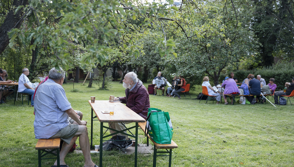 Caritas Klimaoase in Pfarrgarten