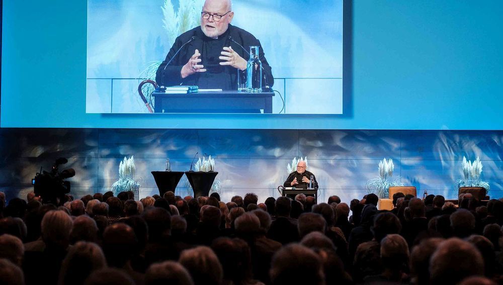 Kardinal Reinhard Marx bei Vortrag in Linz
