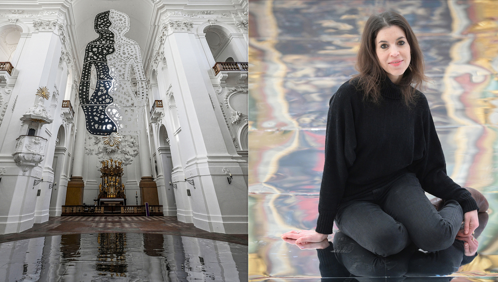 Kollegienkirche: Rauminstallation „Ich bin ein Erdling, was bist du?“